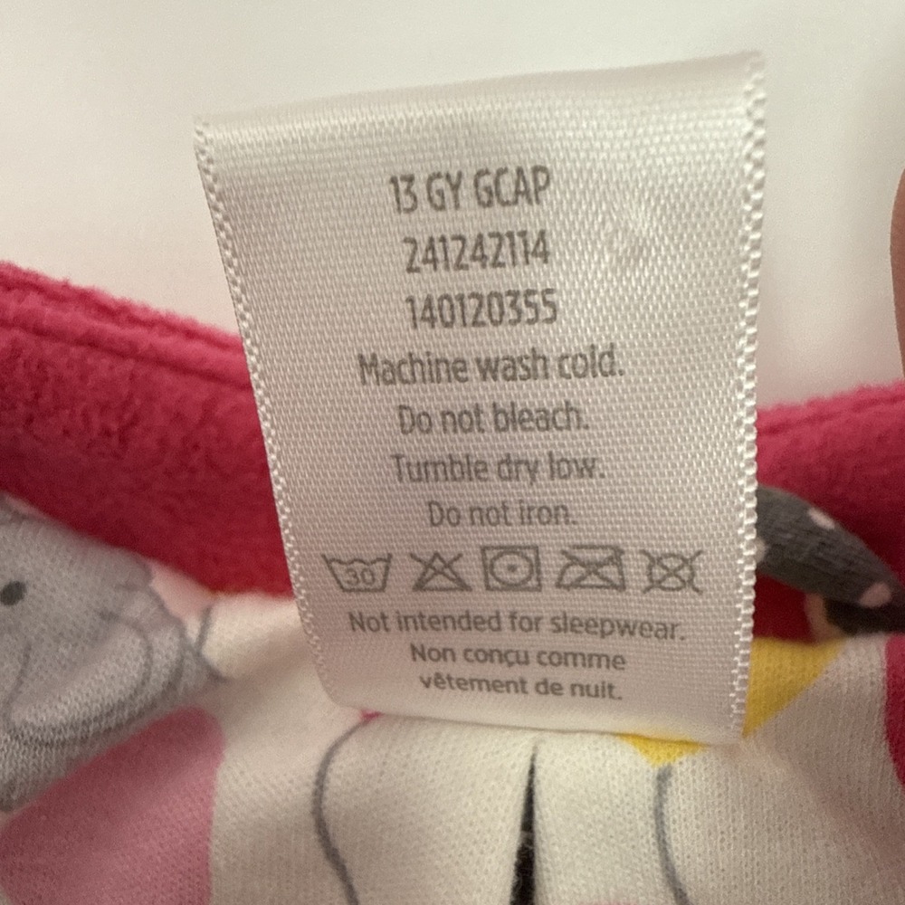 Gymboree "Happy Elephant" Baby Girl  Pink Dress Coat  3-6 Mo. Elephant Balloons - Picture 4 of 6